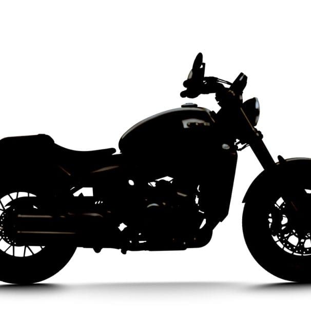 A silhouette of CFMoto's 300NK. Media sourced from CFMoto.