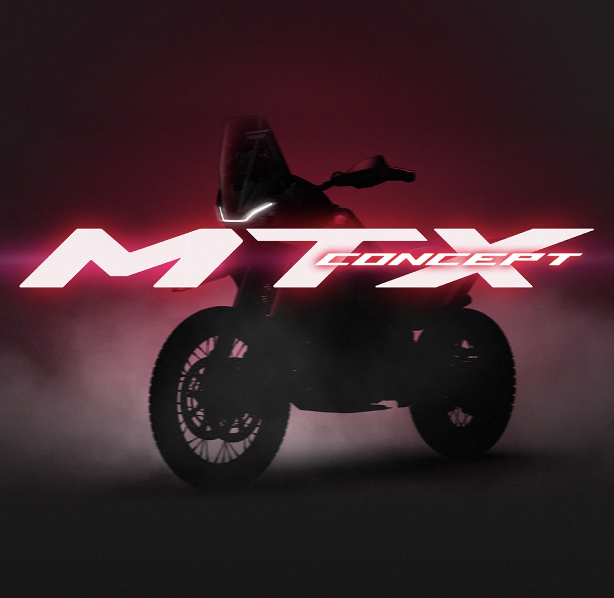 A view of CFMoto's MT-X concept. Media sourced from CFMoto's Instagram account.