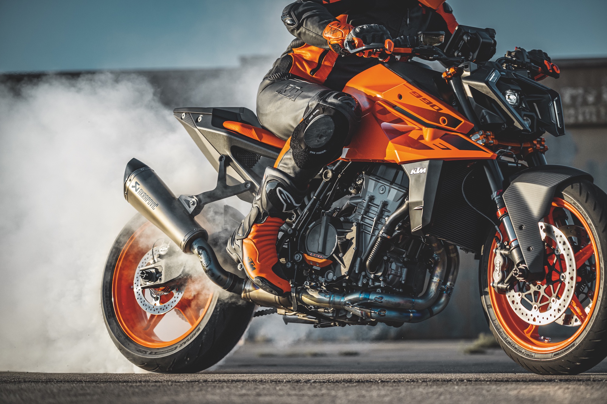 A view of KTM's 2024 990 Duke. All media provided by KTM.