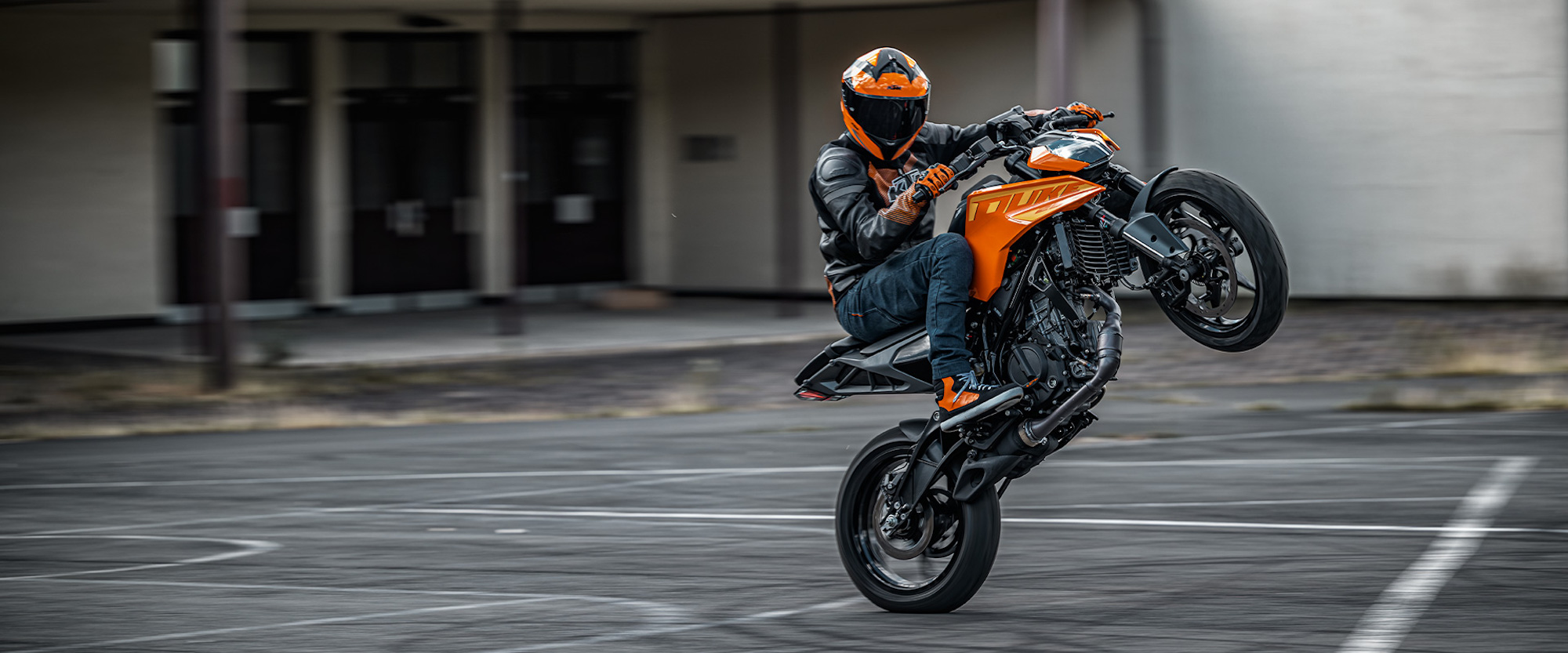 A view of KTM's new 2024 250 Duke. Media provided by KTM.