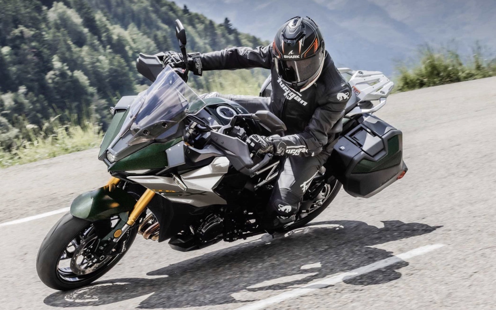 Suzuki's all-new 2024 GSX-S1000GX. Media provided by Suzuki.