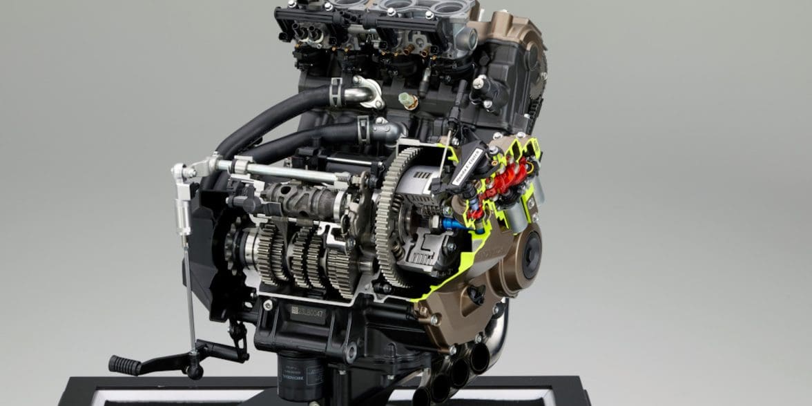 A view of Honda's E-Clutch. Media provided by Honda.