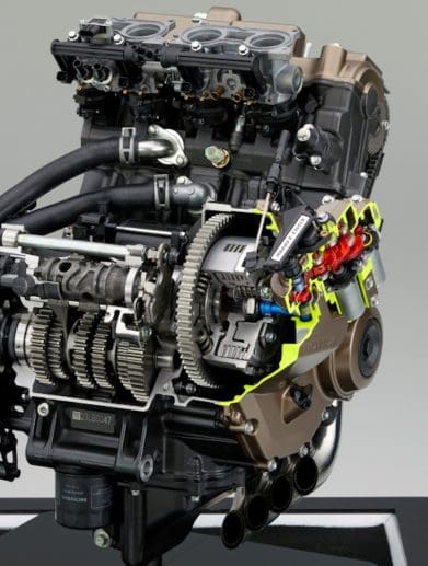 A view of Honda's E-Clutch. Media provided by Honda.