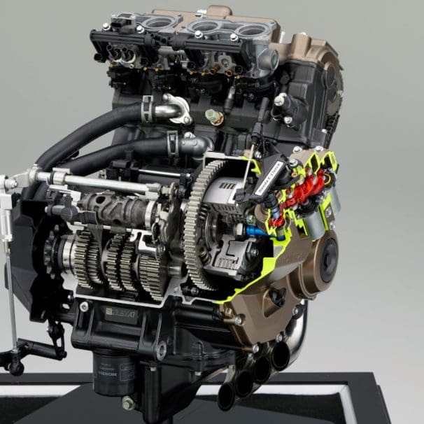 A view of Honda's E-Clutch. Media provided by Honda.