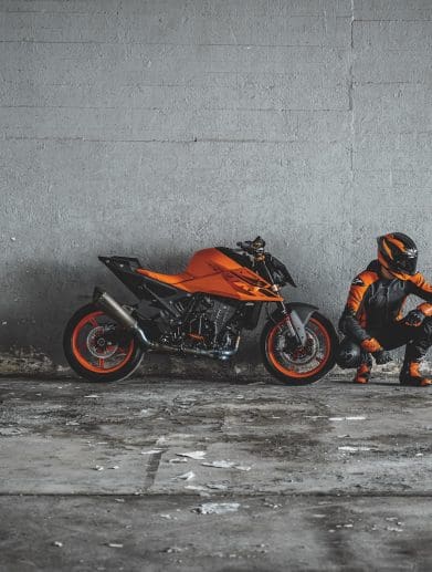 A view of KTM's 2024 990 Duke. All media provided by KTM.