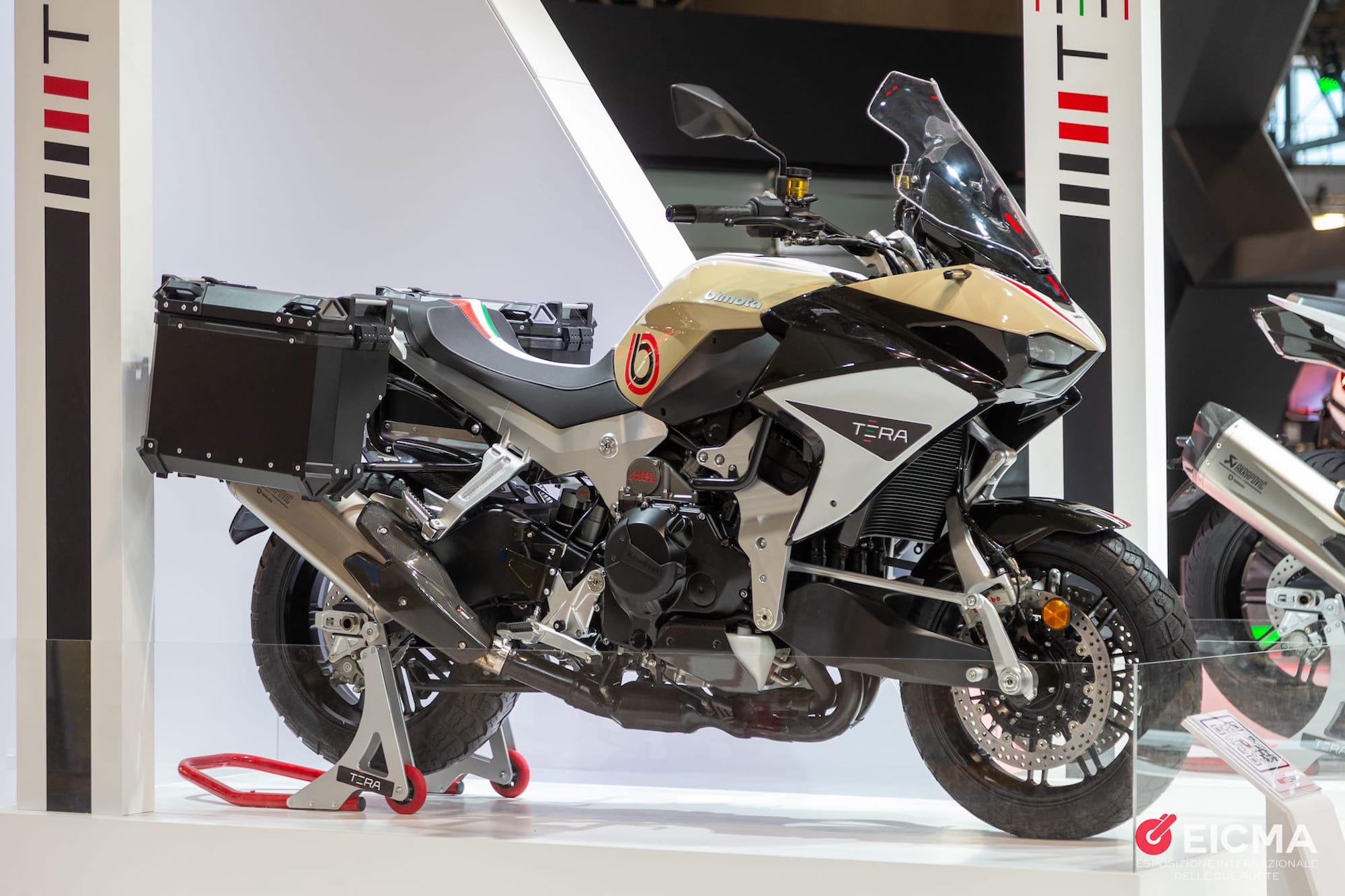 A view of Biota's new Performance Crossover, the Tera. Media provided by Bimota and EICMA.