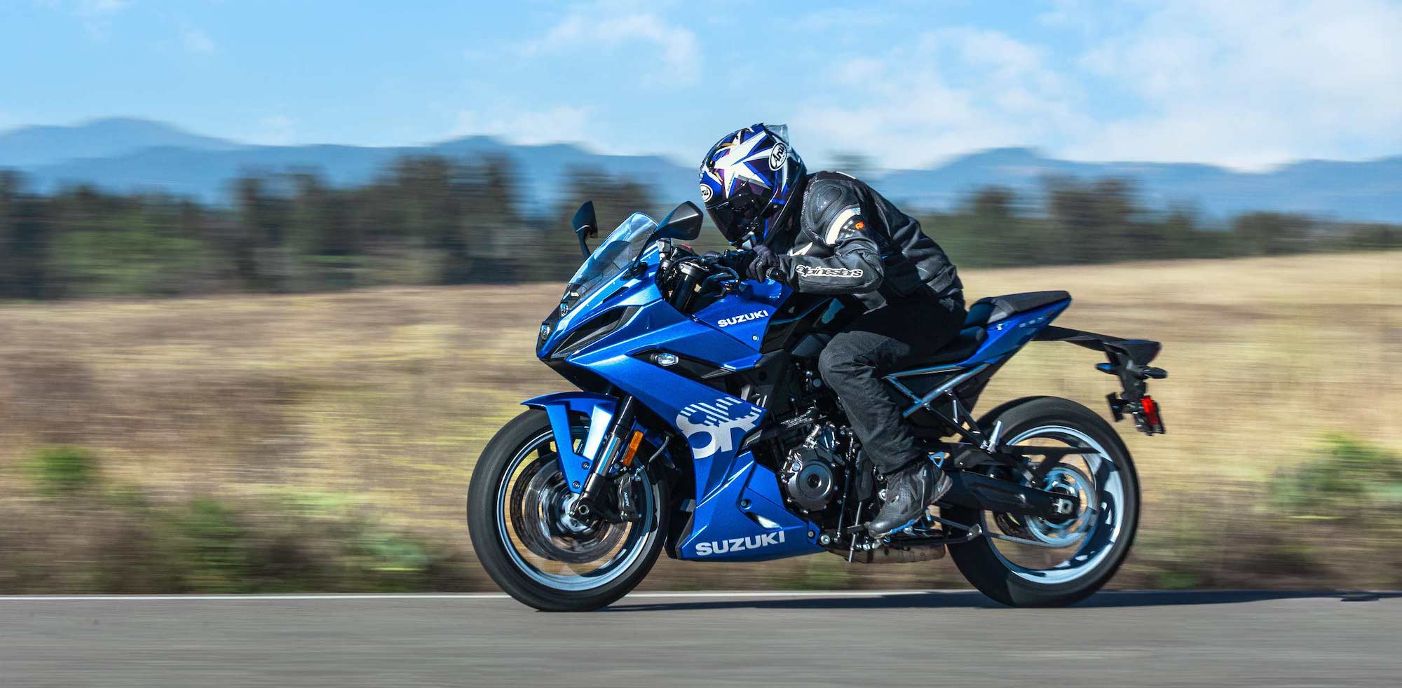 Suzuki's GSX-8R. Media provided by Suzuki. 