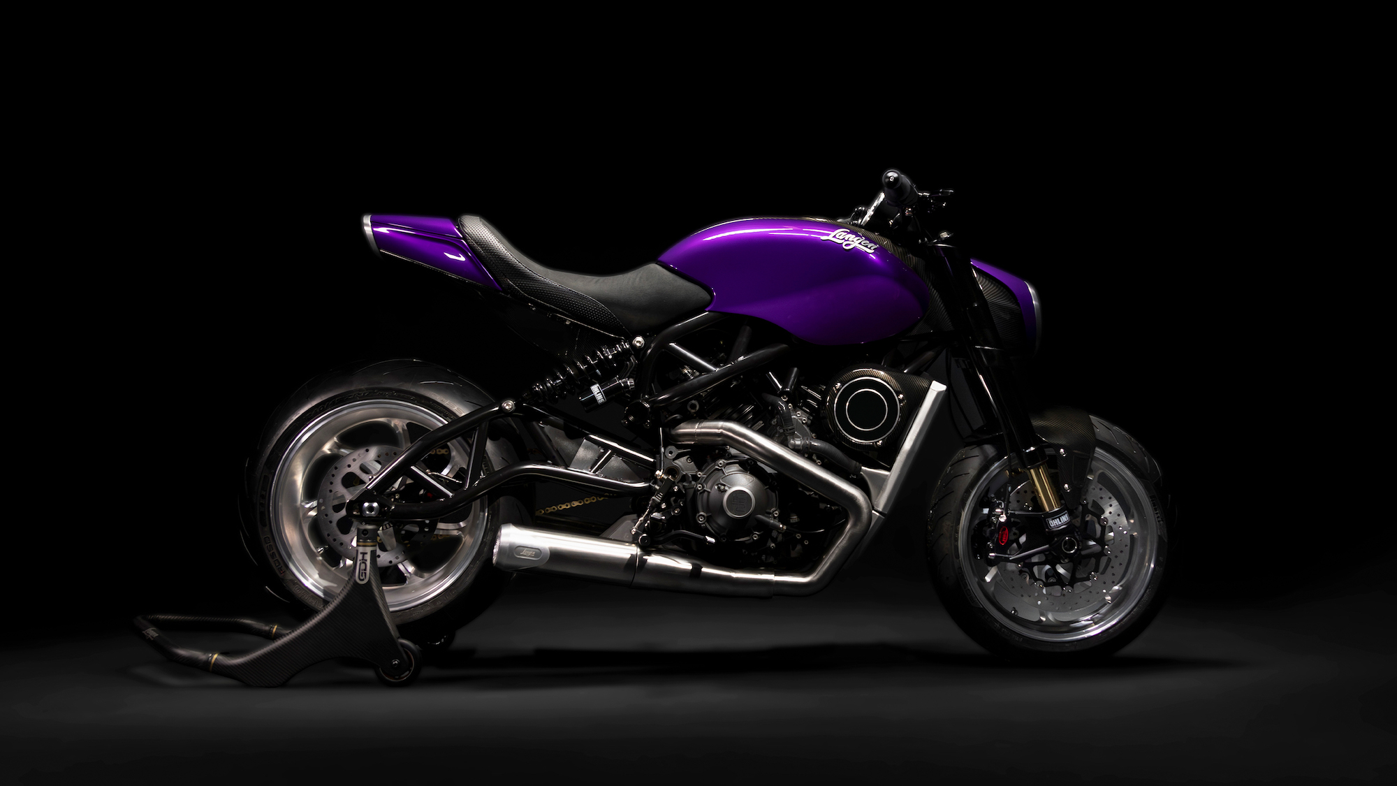 Langen's LightSpeed - a new four-stroke readying for a 2025 UK debut. All media provided by Langen Motorcycles.