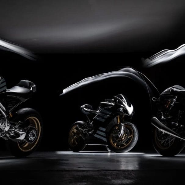 A view of Norton's 125-year anniversary models. Media provided by Norton.