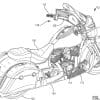 A view of Indian's Roadmaster with potential for multiple charging points to juice up a heated gear concept. Media provided by CycleWorld.