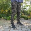 Braedan wearing the ARCANE Armored Cargo Joggers