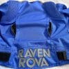 Rear view of the Raven Rova Falcon Textile Jacket