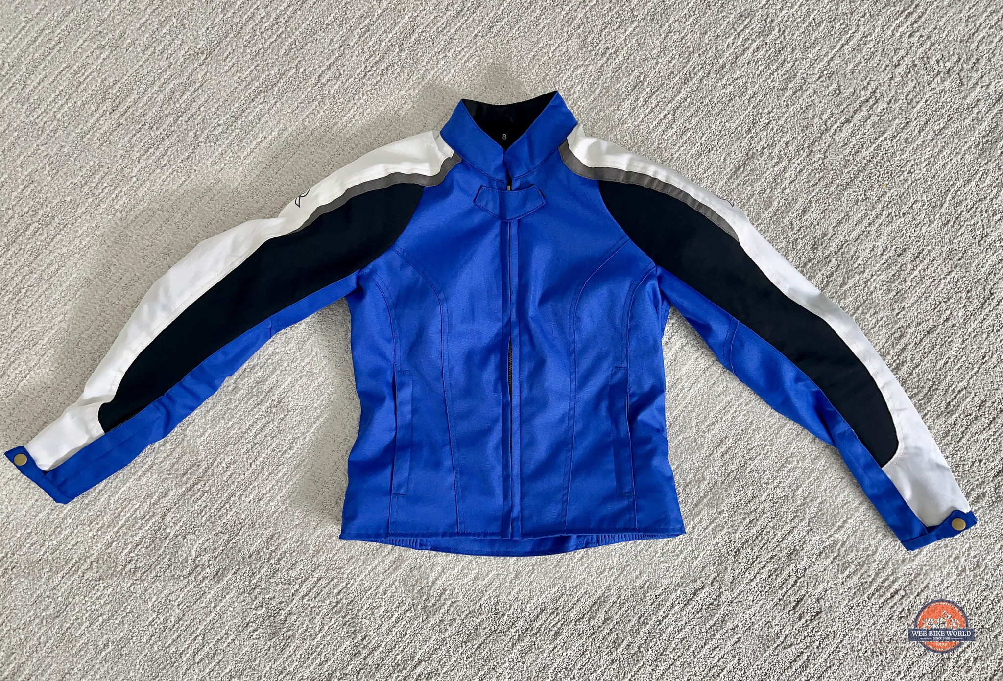 Front photo of the Raven Rova Falcon Textile Jacket