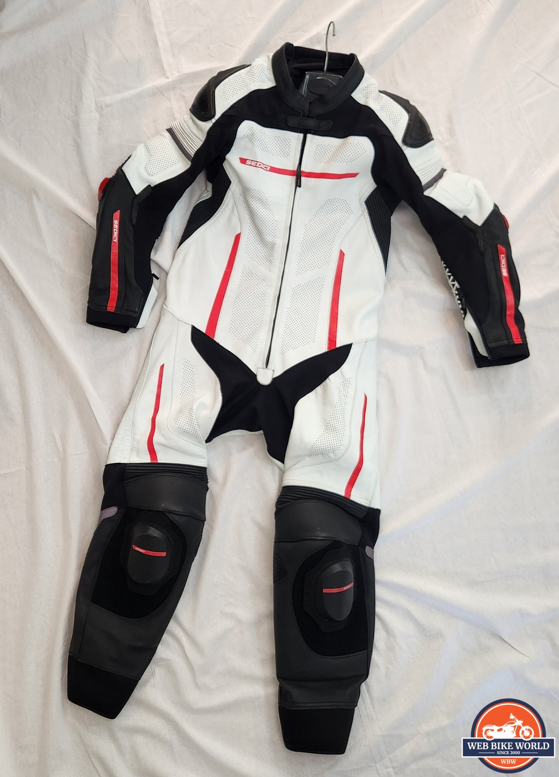 Front view of the Sedici Corsa 1 piece race suit