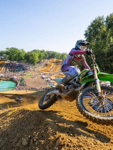 A view of the 2023 AMA Pro MX Championship efforts. Media provided by Pro Motocross.