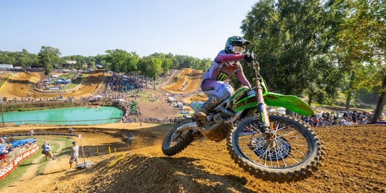 A view of the 2023 AMA Pro MX Championship efforts. Media provided by Pro Motocross.