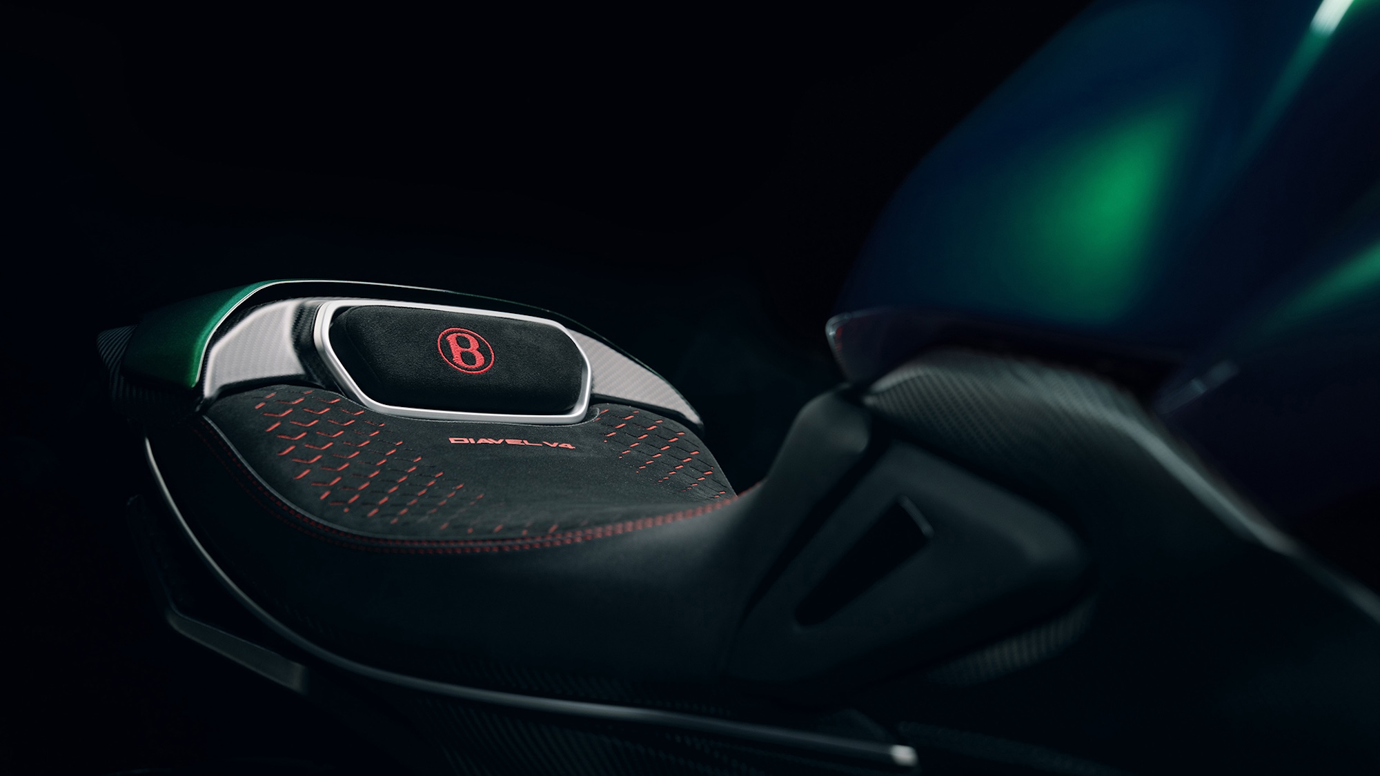 A view of Ducati's limited series Diavel V4. Media provided by Ducati.