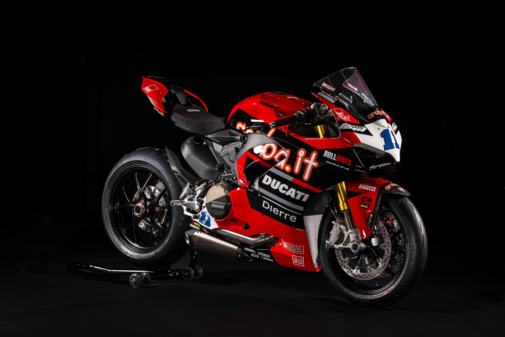 Ducati's Panigale V2 Bulega 2023 World Champion Replica.