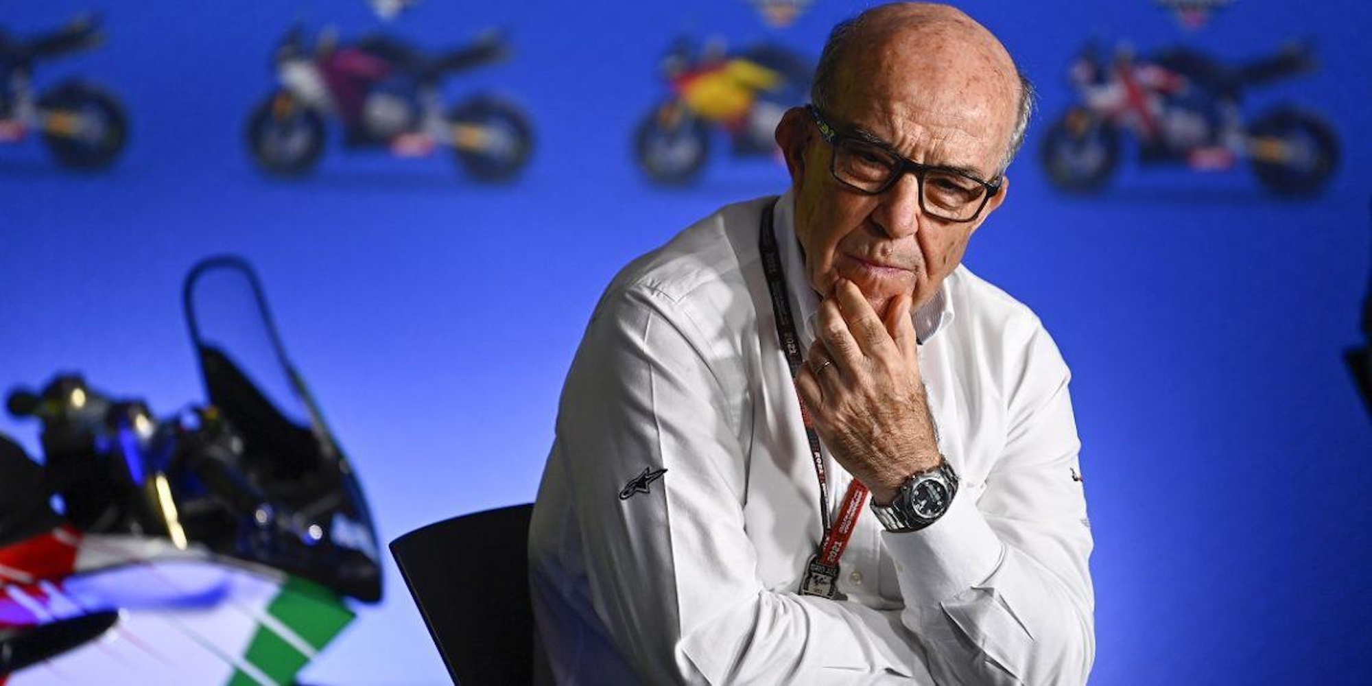 Dorna's CEO, Carmelo Ezpeleta.