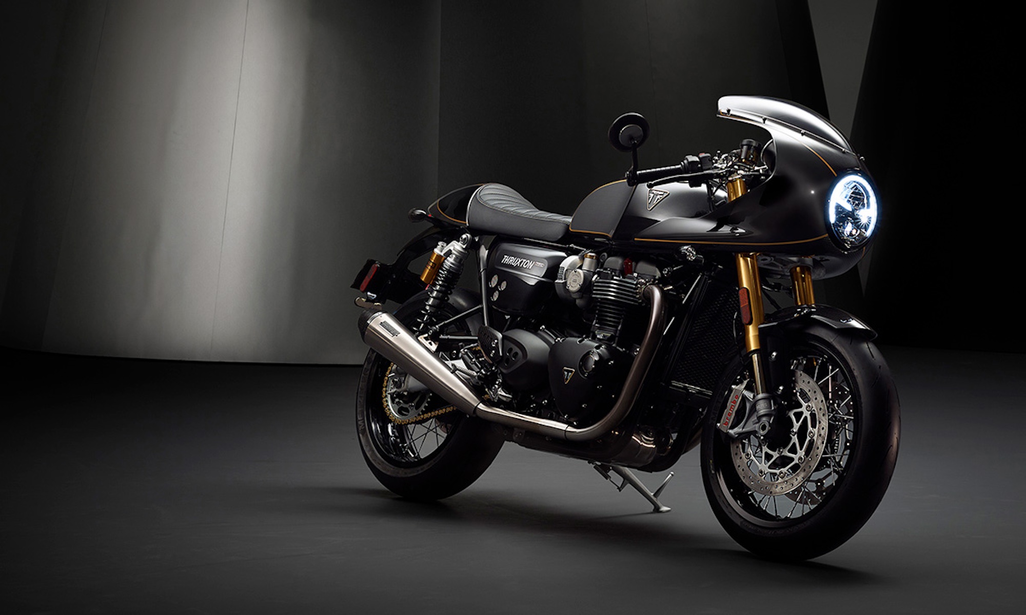 Triumph's current Thruxton RS. Media provided by Triumph.