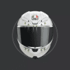 Front view of a white AGV K6 S