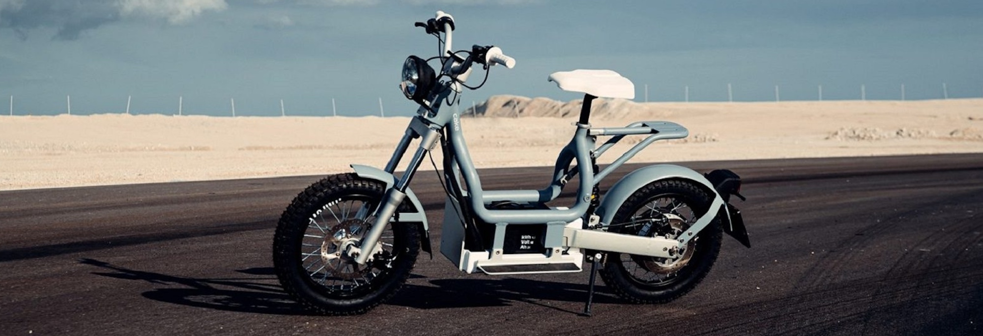 An electric motorcycle from CAKE.