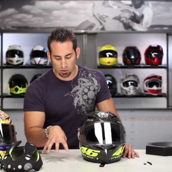 AGV Pista Helmet on sale at RevZilla during webBikeWorld Deal of the Week