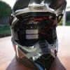 Front view of the Bell Moto-10 Spherical Helmet