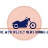 A motorcycle logo of a news round-up.