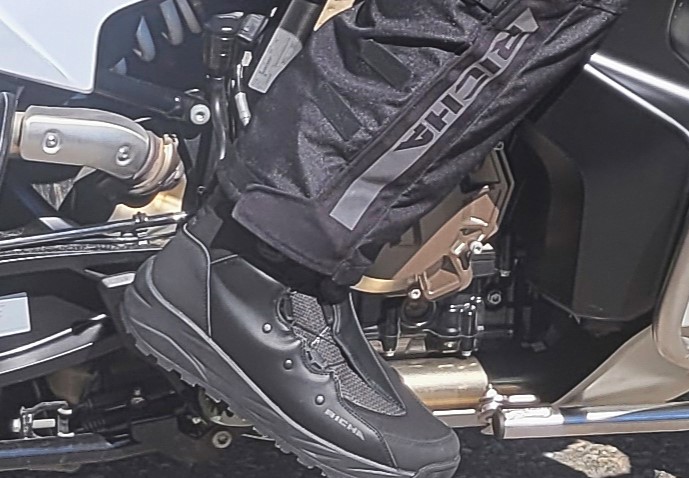 Richa Adventure X Over Mid ATOP WP Boots Hands On Review Honda NC700 Forum