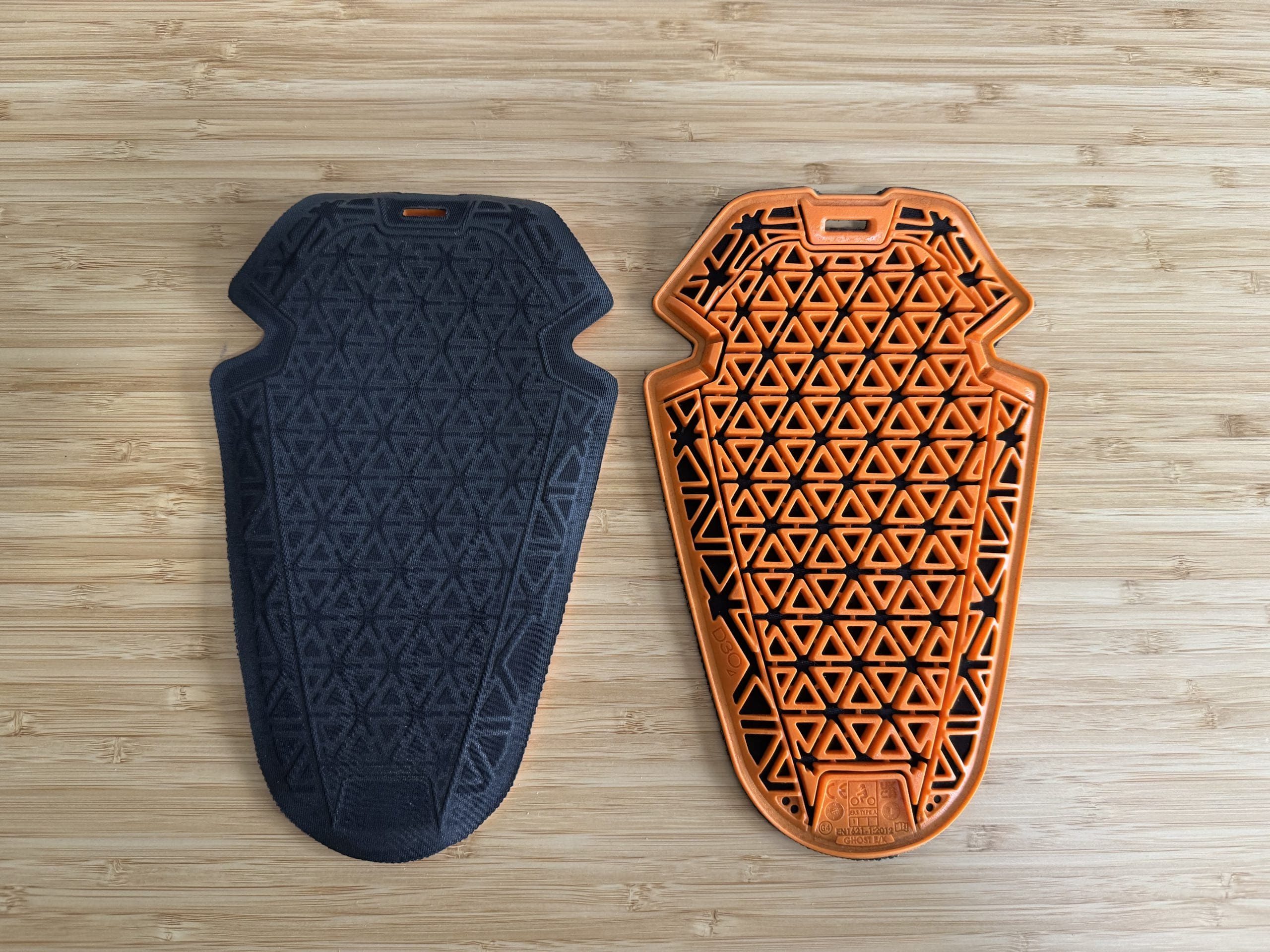 Knee armor inserts included on the Klim K Forty 2 Stretch Denim Jeans front and back