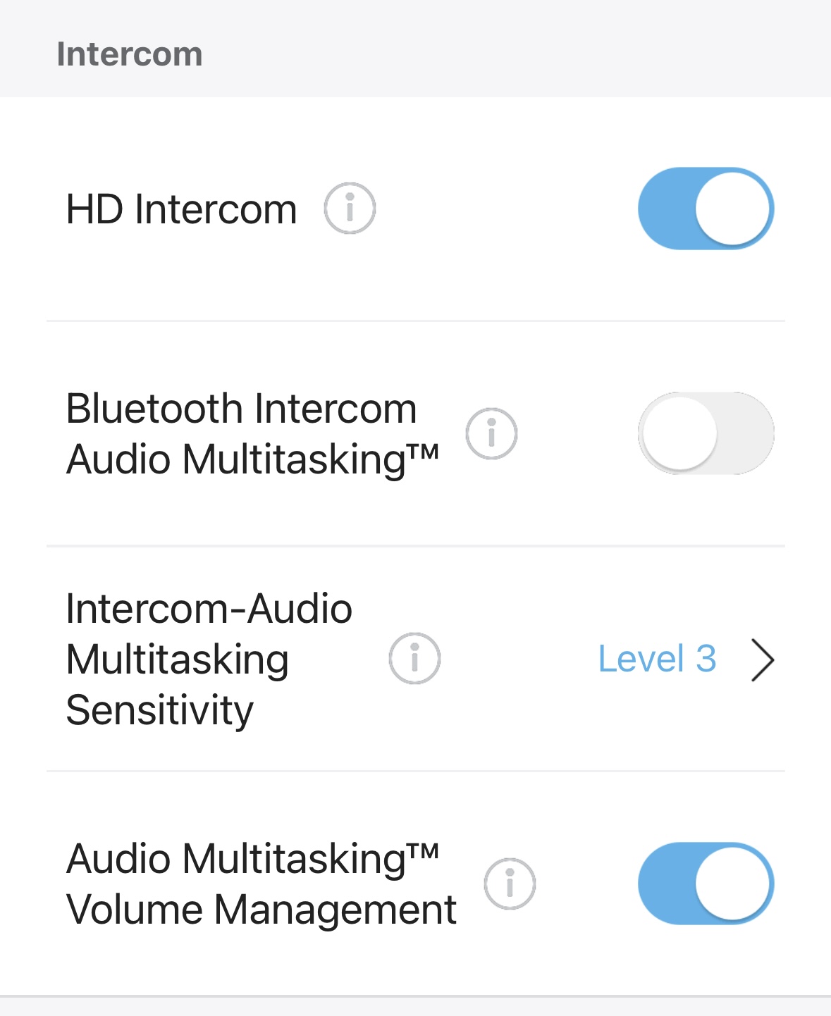 Optimal settings on the SMART HJC app for multi tasking