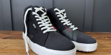 Sidi ARX Air Riding Shoes in Black and White