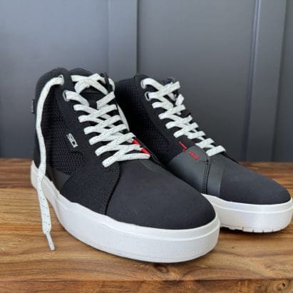Sidi ARX Air Riding Shoes in Black and White