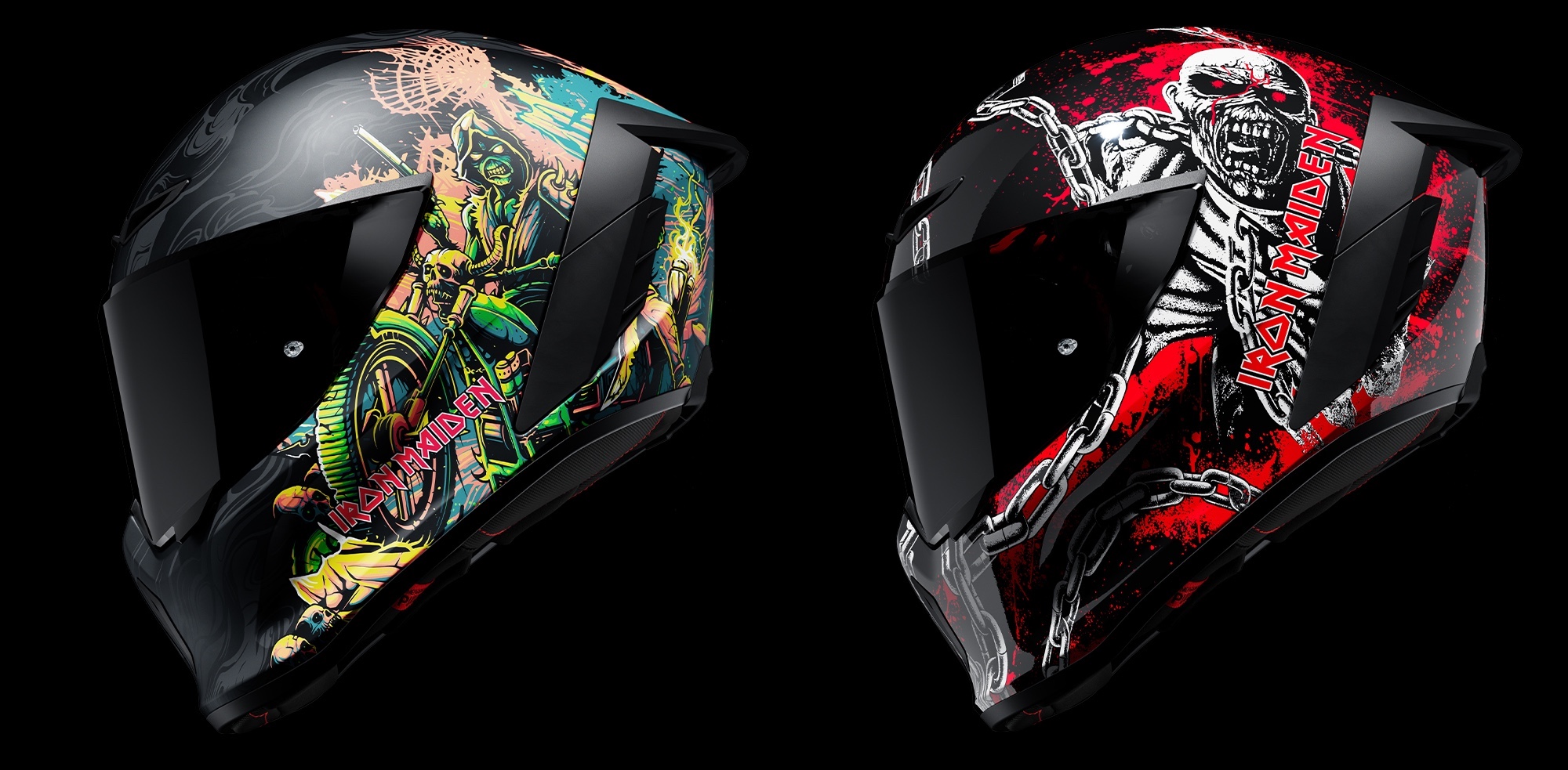 rewrite this title Ruroc’s Iron Maiden Collection, Indian’s FORGED Series is Back