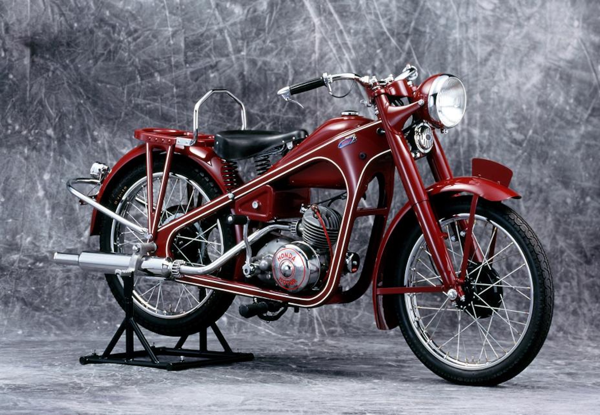 Honda's 1949 Dream D Type motorcycle.