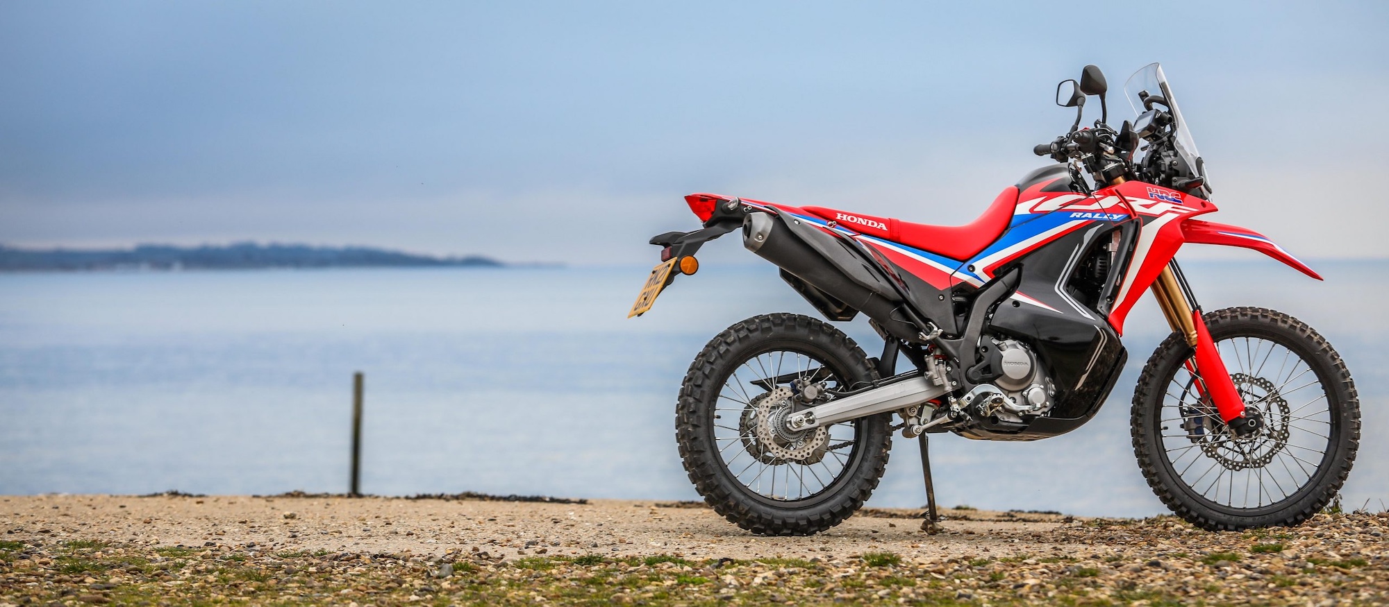 A view of a Honda CRF300F.