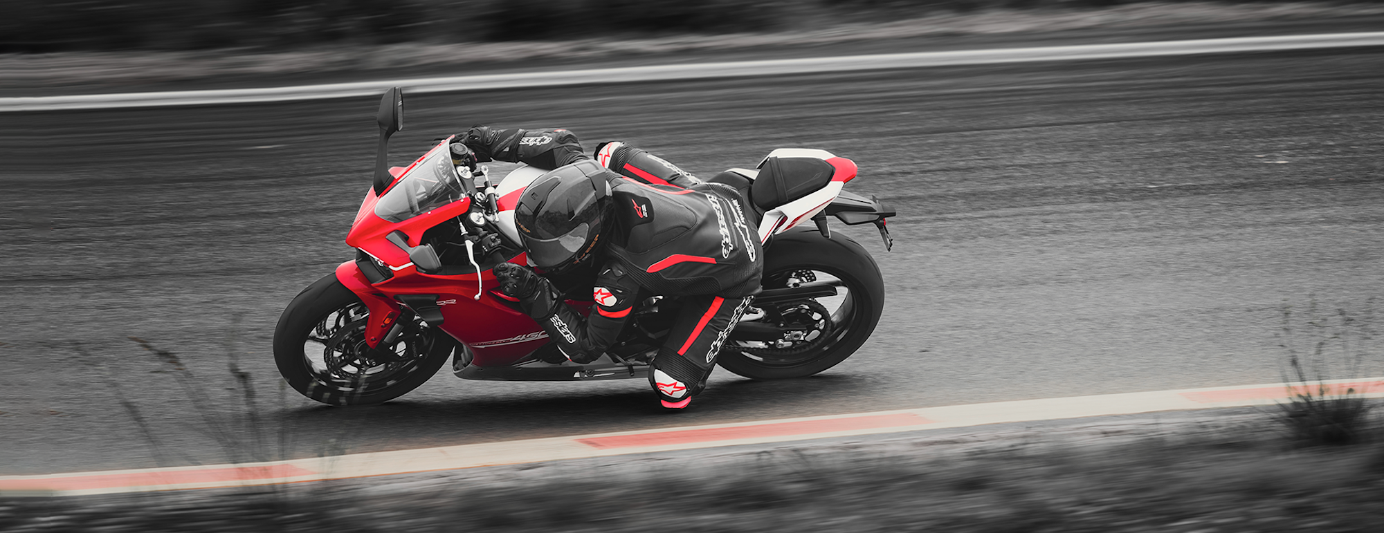 A view of Kove Moto's 450RR.