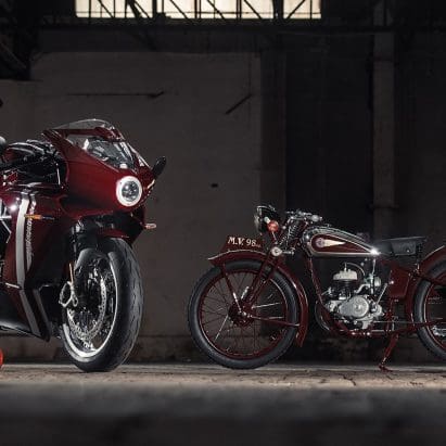 A view of MV Agusta's 2025 Brutale 1000 Ottantesimo.