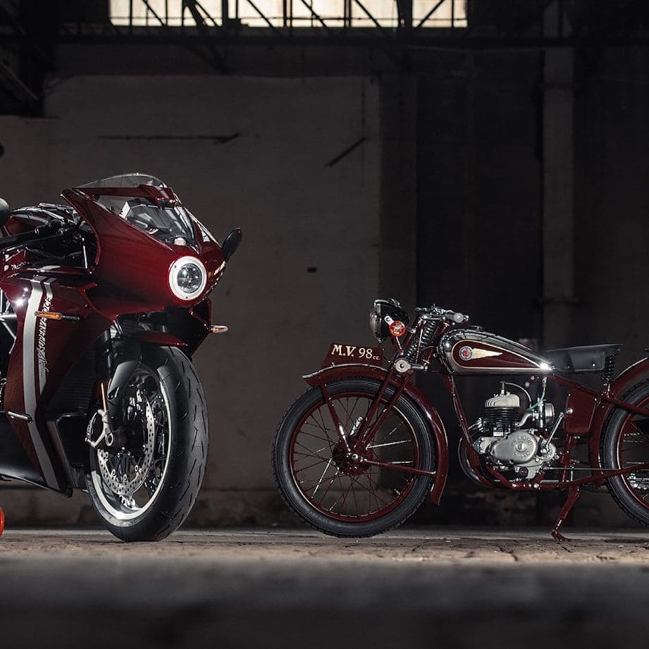 A view of MV Agusta's 2025 Brutale 1000 Ottantesimo.