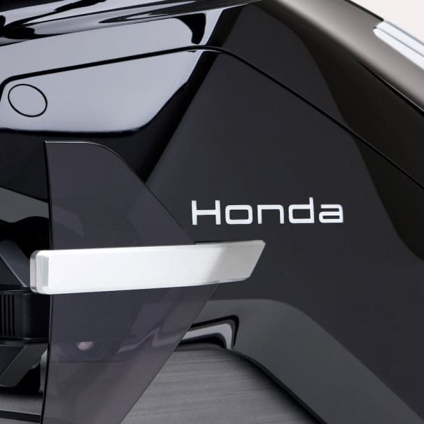 A view of the EV fun concept motorcycle that was published to Honda's press release in November of 2024.
