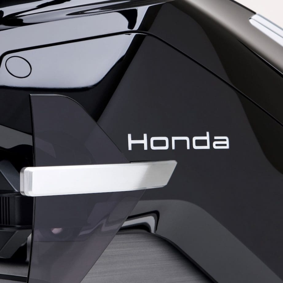 A view of the EV fun concept motorcycle that was published to Honda's press release in November of 2024.