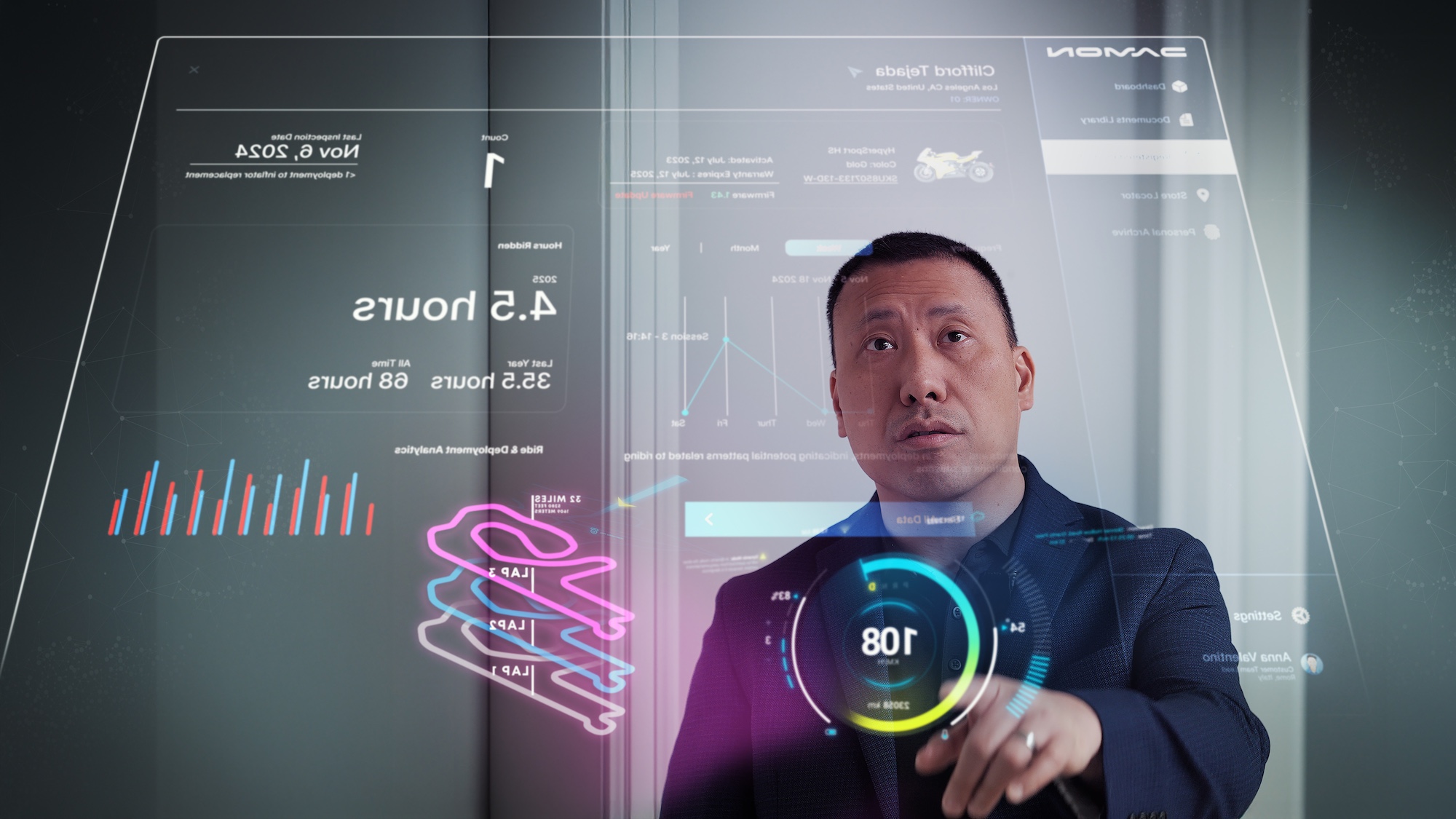 Dominique Kwong, CEO for Damon.