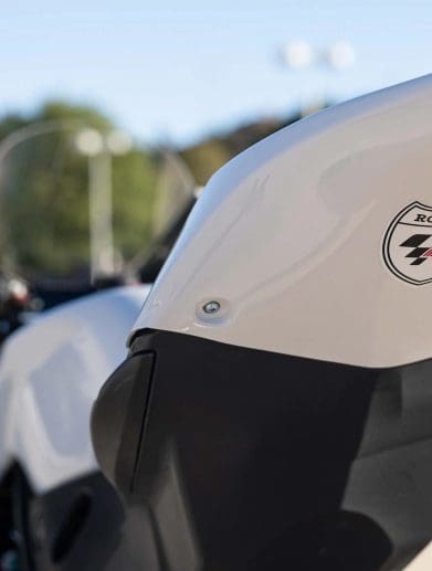 the tail of Krämer's APX-350 MA competition-only bike.