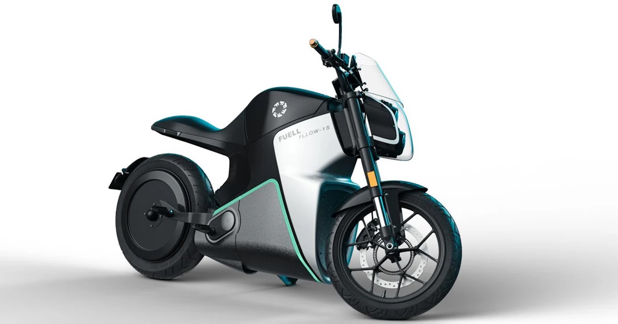 A view of a Fuell Fllow motorcycle. Media sourced from Fuell.