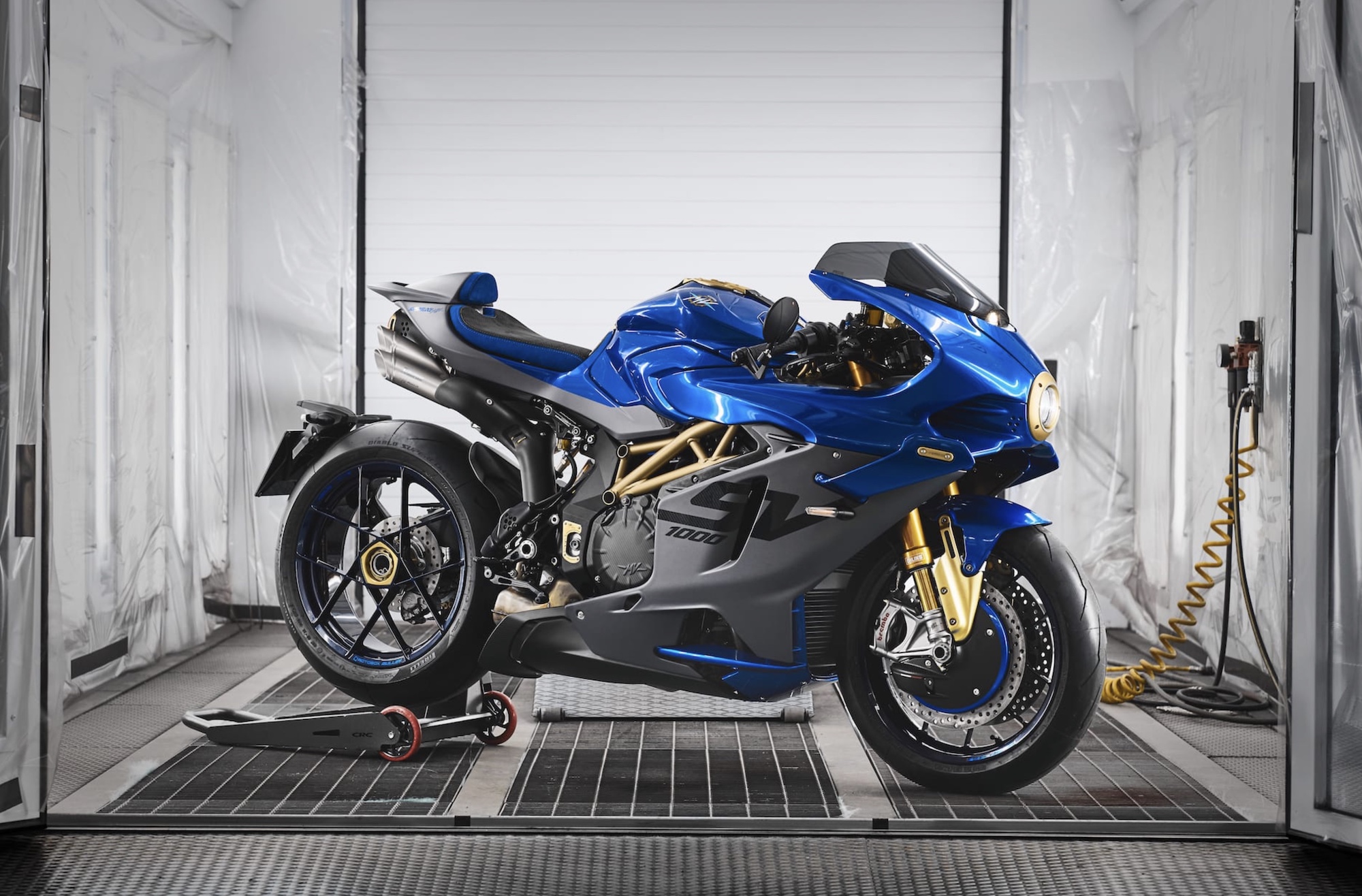 MV Agusta's hyper-exclusive Brutale, a residual of the new Sartoria Meccanica program. Media sourced from MV Agusta.