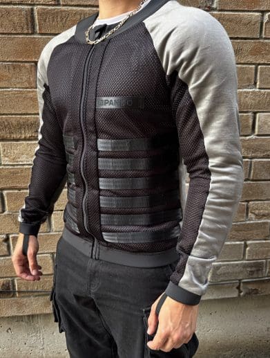 Pando Moto Commando UH motorcycle jacket worn casually off bike