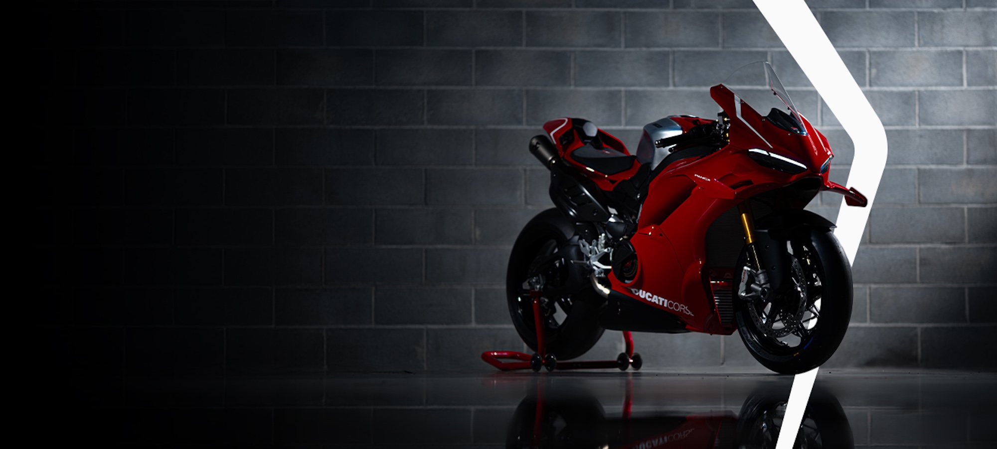A view of the Panigale V4R. Media sourced from Ducati.