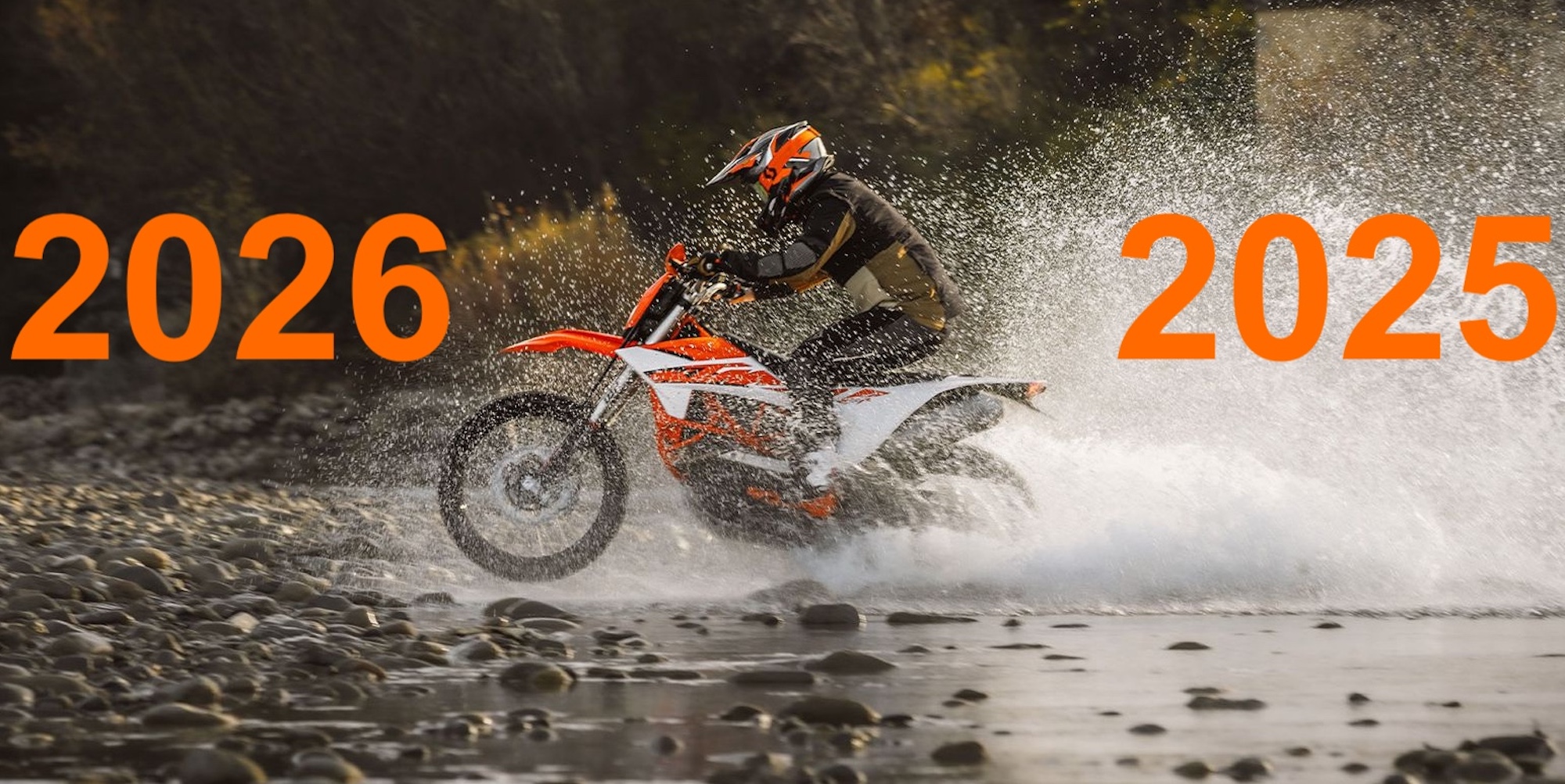 A view of a KTM bike. Media sourced from KTM. 