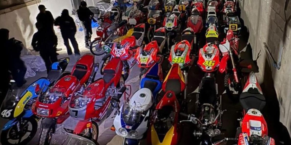 An ultra-rare bike collection seized from Canadian Kingpin Ryan Wedding.